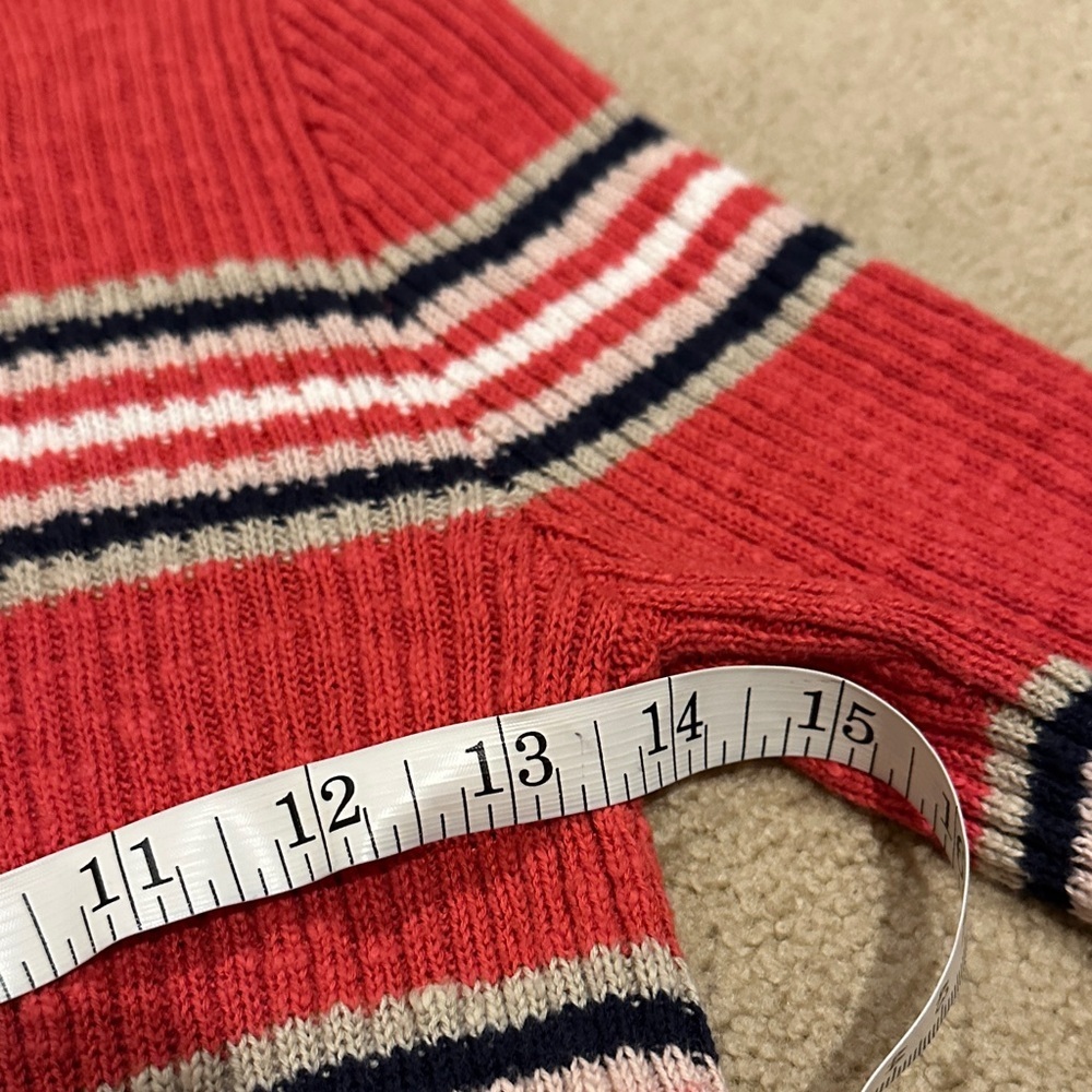 Sanctuary Red Striped Sweater - Picture 6 of 6
